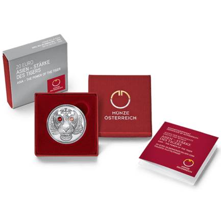 20 Euro Asia – The Power of the Tiger Coin plus Packing